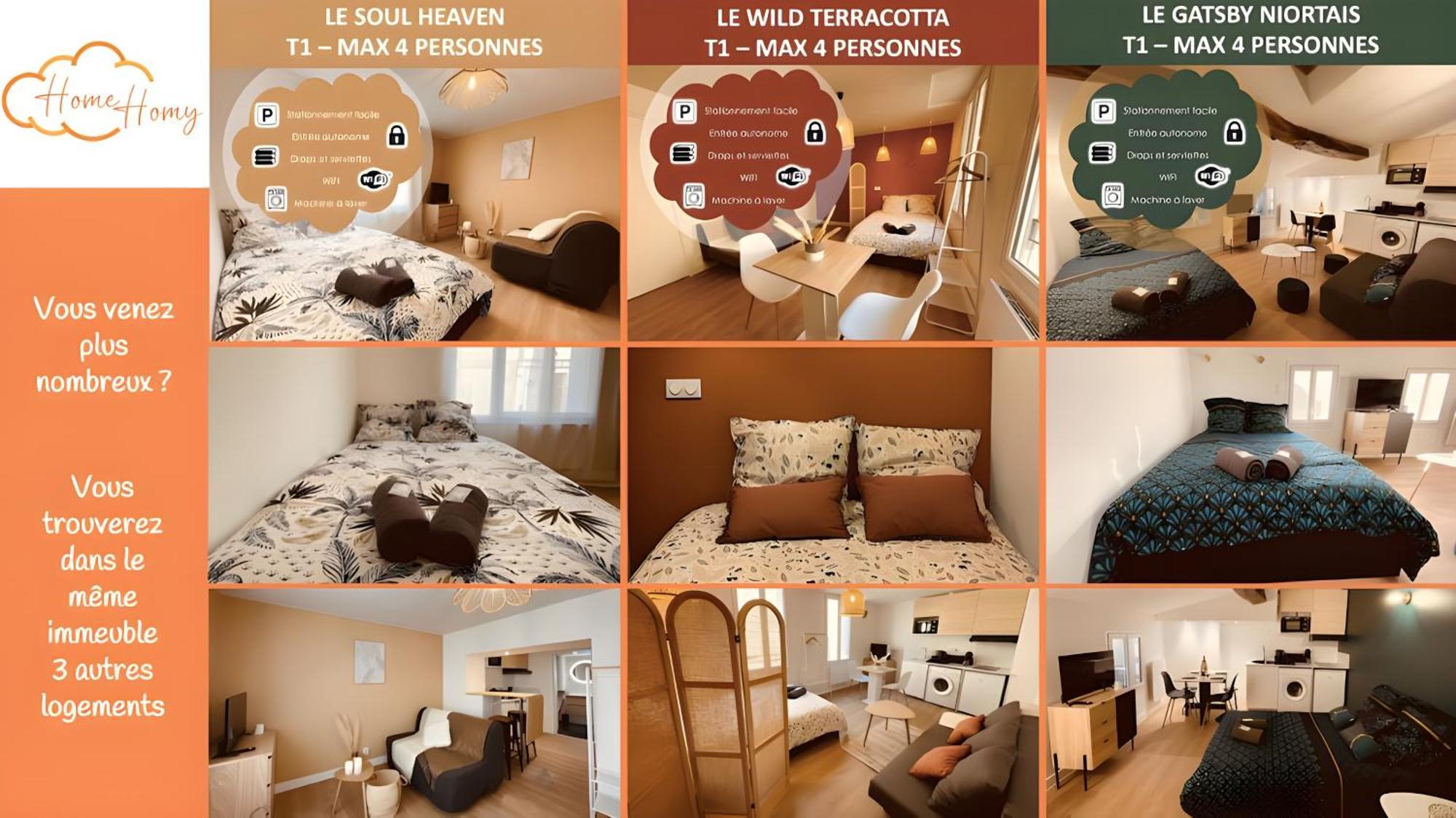 Appartamento Le deep blue - Centre historique - Wifi et Netflix - Stationnement aisé Niort Esterno foto